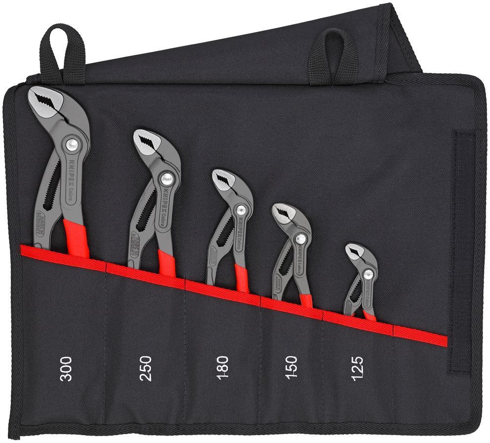 5 Pc Cobra® Set in Tool Roll | KNIPEX Tools