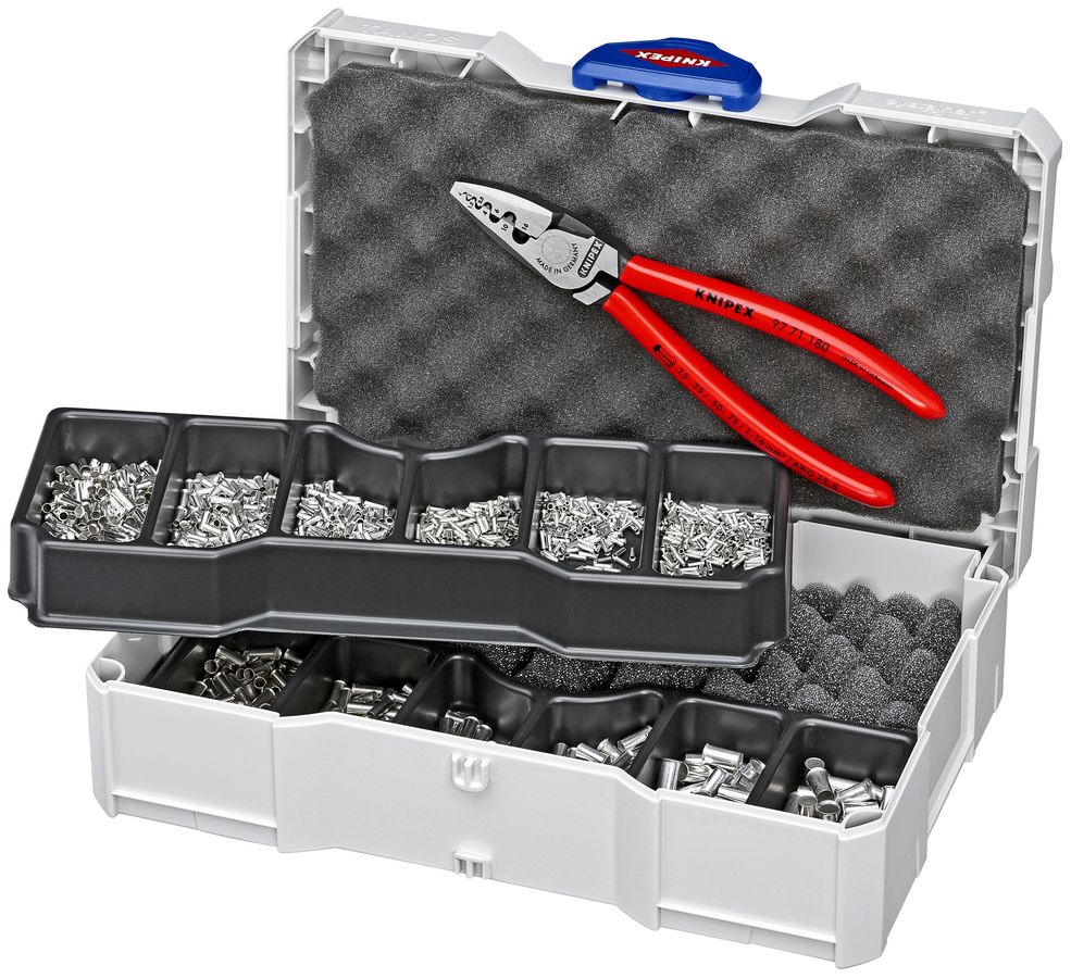 Crimp Assortments with 97 71 180 | KNIPEX Tools