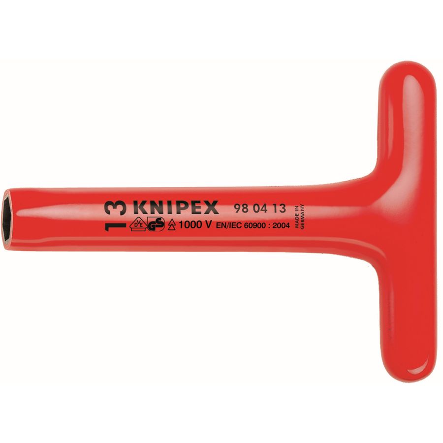 T-Socket Wrench-1000V Insulated 19 mm | KNIPEX Tools