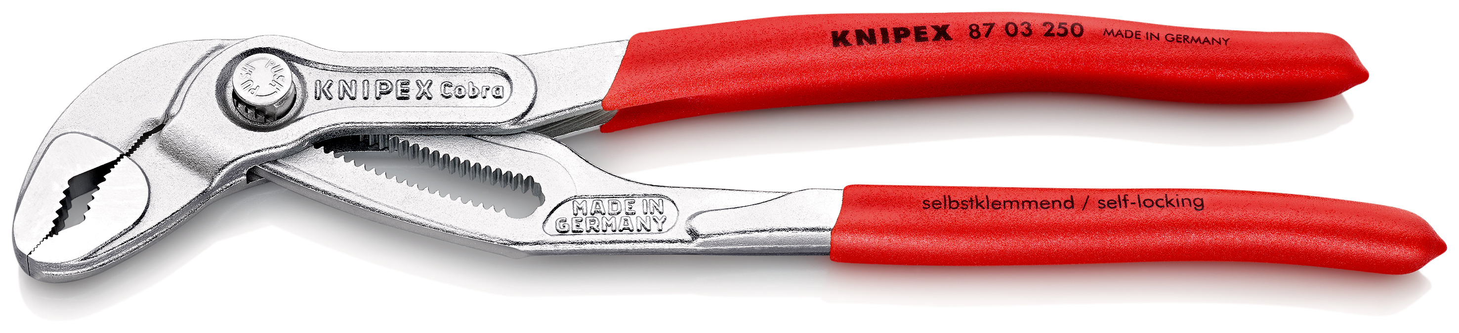 KNIPEX ウォーターポンププライヤー コブラ ソフトプラスチックハンドル 180mm 8703-180 ITyviMlHjT, ペンチ、プライヤー  - centralcampo.com.br