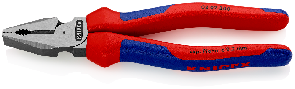 82 02 200 KNIPEX - Alicate, mango ergonómico de dos componentes;  KNP.8202200