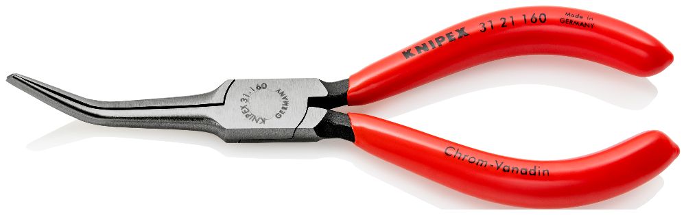 Knipex 11 in. Steel Curved Needle Nose Pliers - Ace Hardware