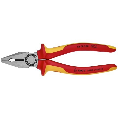 Combination Pliers-1000V Insulated | KNIPEX Tools