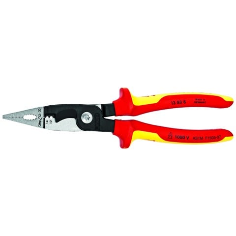 6-in-1 Electrical Installation Pliers-Metric Wire | KNIPEX Tools