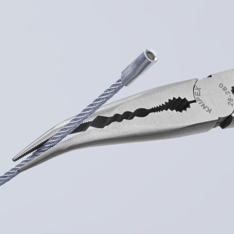 Extra Long Needle-Nose 45° Angled Pliers