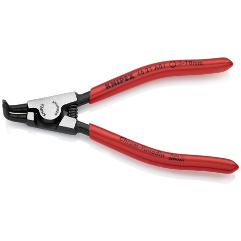 External 90° Angled Snap Ring Pliers-Forged Tips | KNIPEX Tools