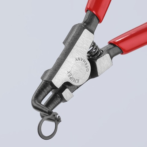 External 90° Angled Snap Ring Pliers-Forged Tips | KNIPEX Tools