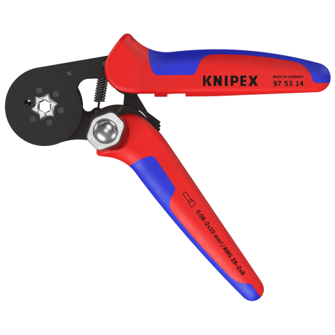 KNIPEX 9754-27 MQSコネクタ用平行圧着ペンチ 全長190mm 9754-27-