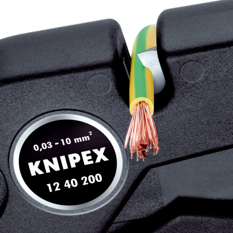 Comprar KNIPEX alicate pelacables autoajustable Multistrip 10 referencia 12  42 195 - Ilumitec