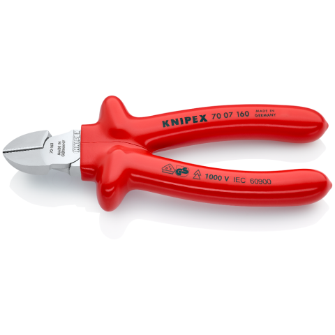 14 26 160 KNIPEX - Alicate, para cortar,con aislamiento; 160mm;  1,5÷2,5mm2; KNP.1426160