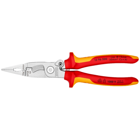Knipex 1392200 Electrical Installation Pliers Cutting Pliers  Multifunctional Plier For Stripping and Crimping Wire - AliExpress