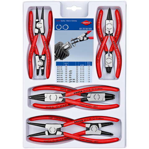 Trousse à outils Compacte - Assortiment pinces et tounevis pour  électricien - KNIPEX