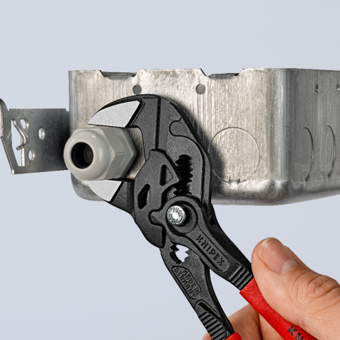 Knipex 86 03 150 - Tenaza llave de 150 mm con mangos de plástico
