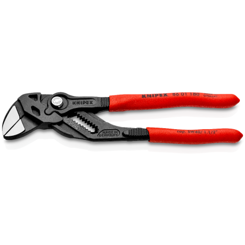 3X8605 Knipex 3 PC Plier Wrench Set w/ Ergo Handles 150, 180, and 250mm KN3X8605