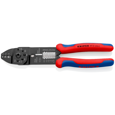 Knipex Crimping Pliers w/ Lever Transmission - Coax-, BNC- and TNC-  connectors