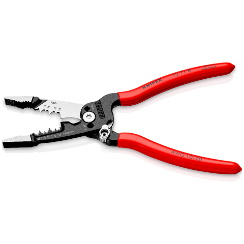 KNIPEX 13 71 200 ME - Multifunctional electrician's wire pliers, metric