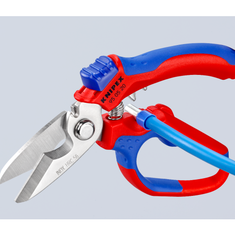 Knipex 6-1/4 in. Electrician's Scissor Snips - (9505155SBA) for sale online