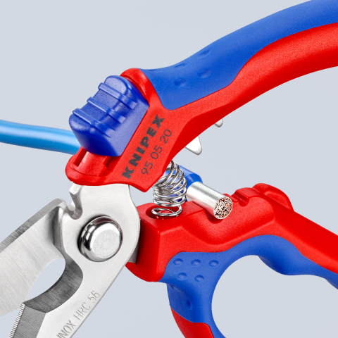 Knipex Electrician Shears 950510 Cable Cutter Crimper Belt Clip