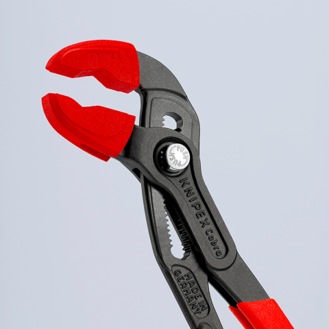 Knipex Tongue & Groove Plier: 1 Cutting Capacity, Parallel Smooth Jaws Jaw - Pliers Head, 14 Position, Plastic Handle | Part #8603150