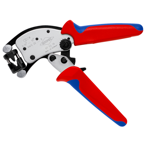 T wire KNIPEX Self-Adjusting head Pliers die | for rotatable Twistor® Crimping KNIPEX ferrules With