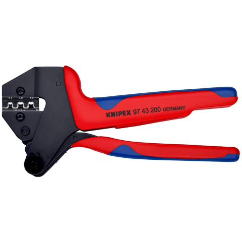 Crimp System Pliers For exchangeable crimping dies | KNIPEX